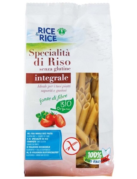 RICE&RICE PENNE DI RISO INTEGRALE SENZA GLUTINE 250G