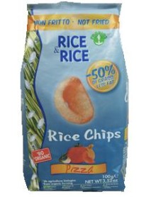 R&R RICE CHIPS PIZZA 100G