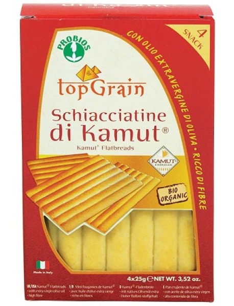 SCHIACCIATINE KAMUT BIO 100GR (S