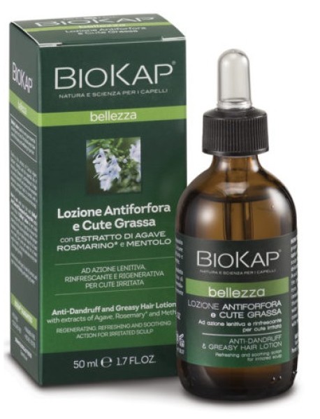 BIOKAP LOZIONE ANTI-FORFORA E CUTE GRASSA 50ML