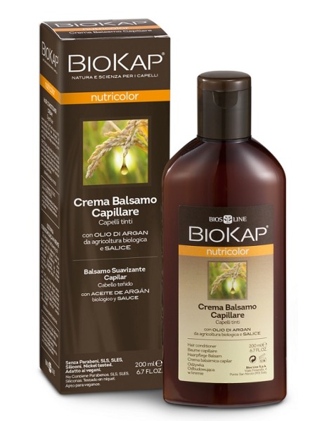 BIOS LINE BIOKAP NUTRICOLOR CREMA BALSAMO CAPILLARE 200ML