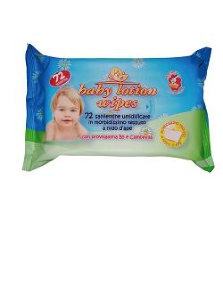 BABY CLEAN WIPES SALV CAMOM 72