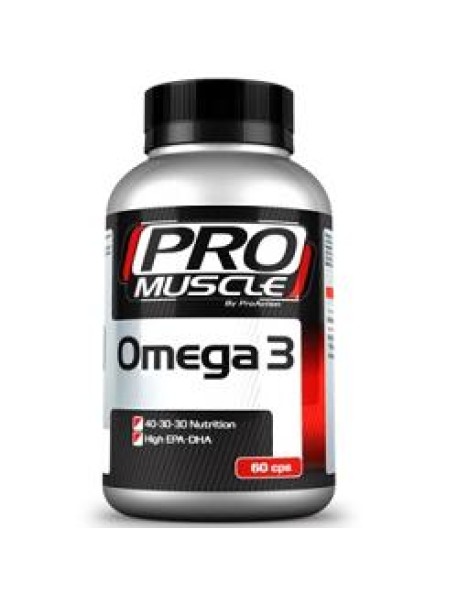 PRO MUSCLE OMEGA 3 60CPS (PM3703