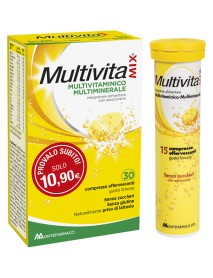 MULTIVITAMIX 30 COMPRESSE EFFERVESCENTI SENZA ZUCCHERO