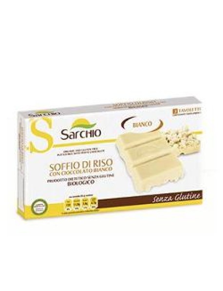 SARCHIO SOFFIO DI RISO CON CIOCCOLATO BIANCO 75G