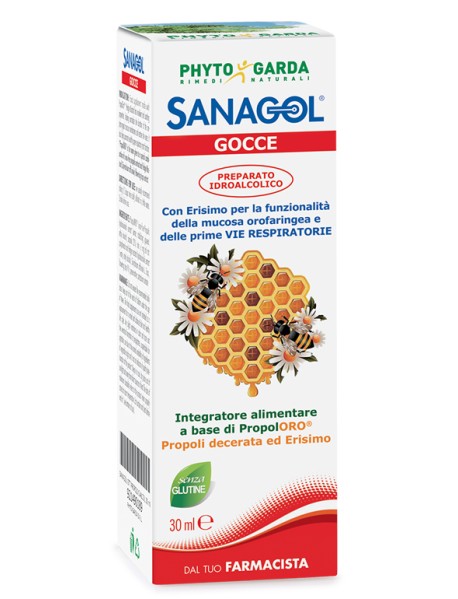 SANAGOL PROPOLI CON ALCOOL GOCCE 30ML