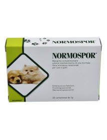 NORMOSPOR 20 COMPRESSE 1G VETERINARIO