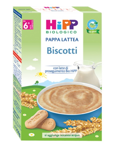 HIPP BIO PAPPA LATTEA BISCOTTO 250G