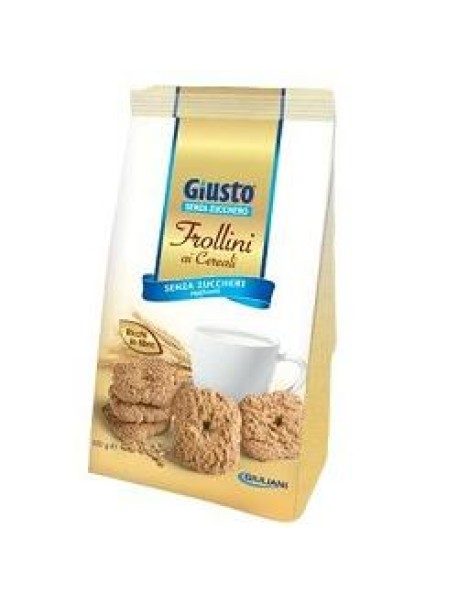 GIUSTO SENZA ZUCCHERO FROLLINI AI CEREALI 350G