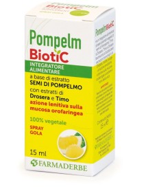 FARMADERBE POMPELMBIOTIC SPRAY GOLA 15ML 