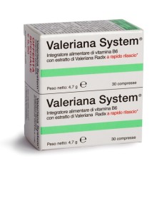 VALERIANA SYSTEM 30 COMPRESSE + 30 COMPRESSE