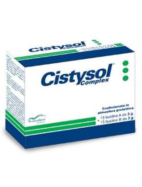 RNE BIOFARMA CISTYSOL COMPLEX 15 BUSTINE A DA 3G + 15 BUSTINE B DA 4G