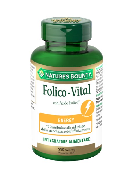 NATURE'S FOLICO-VITAL 250 TAVOLETTE