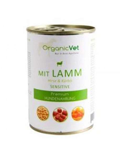 ORGANICVET UM LAMM CAN 400G