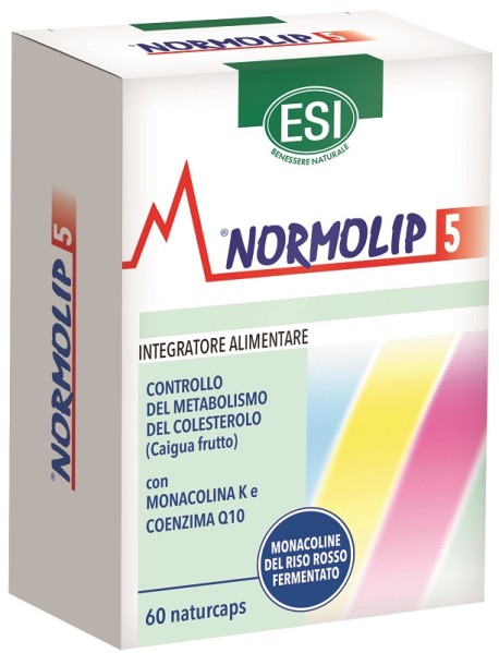 ESI NORMOLIP 5 60 CAPSULE 