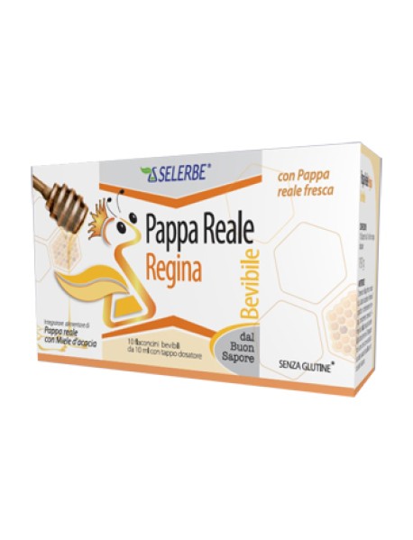 SELERBE PAPPA REALE REGINA 10 FLACONCINI DA 10ML 