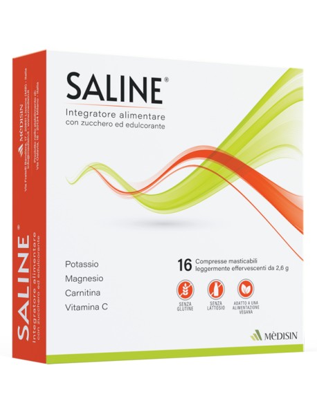 SALINE 16 COMPRESSE EFFERVESCENTI