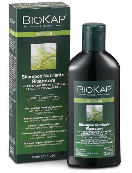 BIOKAP SHAMPOO NUTRIENTE E RIPARATORE 200ML