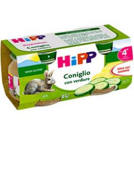 HIPP BIO OMO CONIGLIO 2X80G