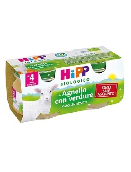 HIPP BIO OMO AGNELLO 2X80G