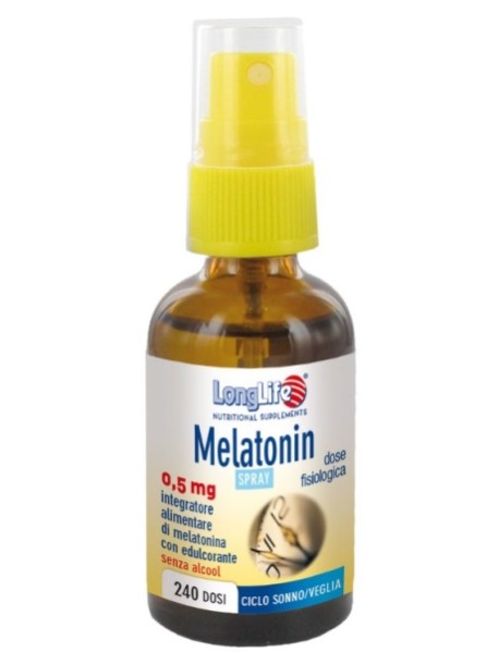 LONGLIFE MELATONINA SPRAY 0,5MG 30ML