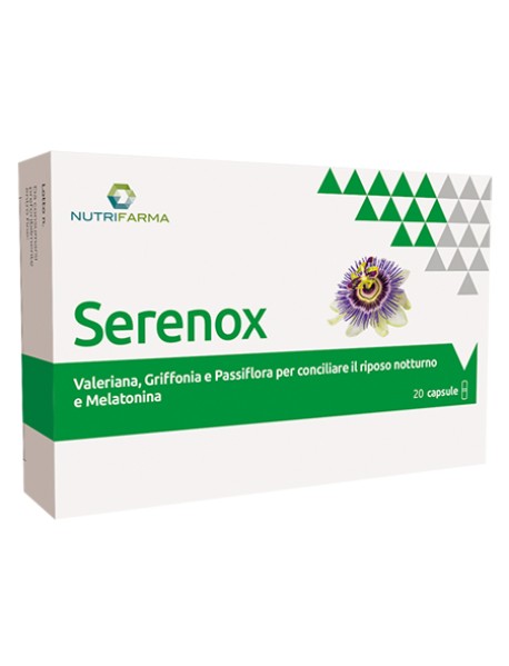 SERENOX MELATONINA 20 CAPSULE AQUAVIVA