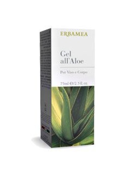 ERBAMEA GEL ALOE VISO/CORPO 75ML 