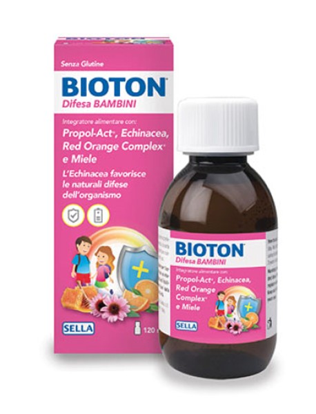 SELLA BIOTON DIFESA BAMBINI SCIROPPO 120ML