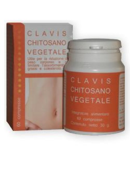 CLAVIS CHITOSANO VEGET 60CPR