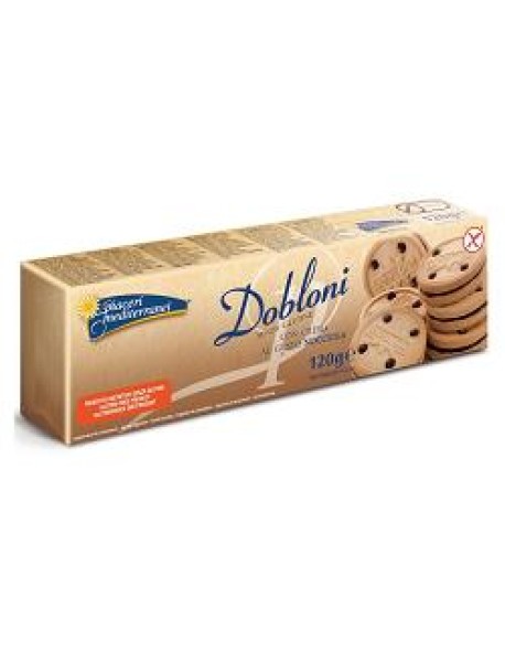 PIACERI MEDITERRANEI DOBLONI CON CREMA DI NOCCIOLA 120G