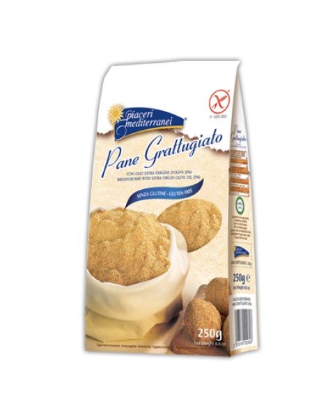 PIACERI MEDITERRANEI PANE GRATTUGIATO 250G