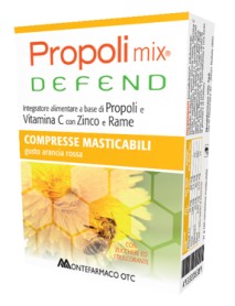 MONTEFARMACO PROPOLI MIX DEFEND 30 COMPRESSE MASTICABILI