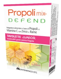 MONTEFARMACO PROPOLI MIX DEFEND JUNIOR 45 TAVOLETTE