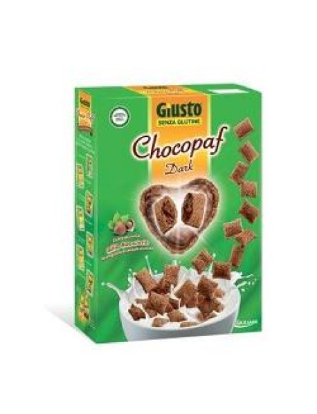 GIUSTO SENZA GLUTINE CHOCOPAF DARK 300G 