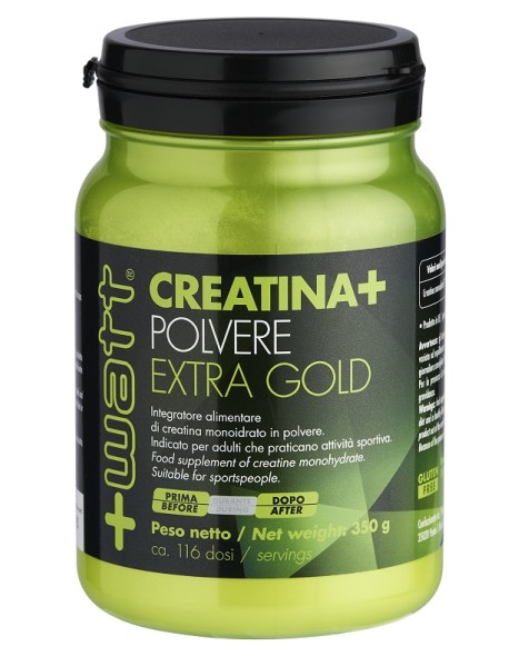 CREATINA+ POLV EXGOLD 350G +WATT