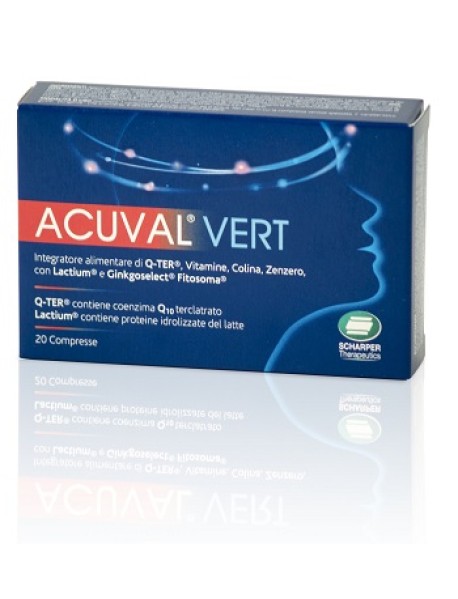 ACUVAL VERT 20 COMPRESSE