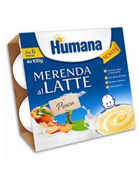 HUMANA MERENDA PESCA 4X100G