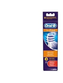 ORAL-B TESTINE DI RICAMBIO SPAZZOLINO ELETTRICO TRIZONE EB30 3 TESTINE