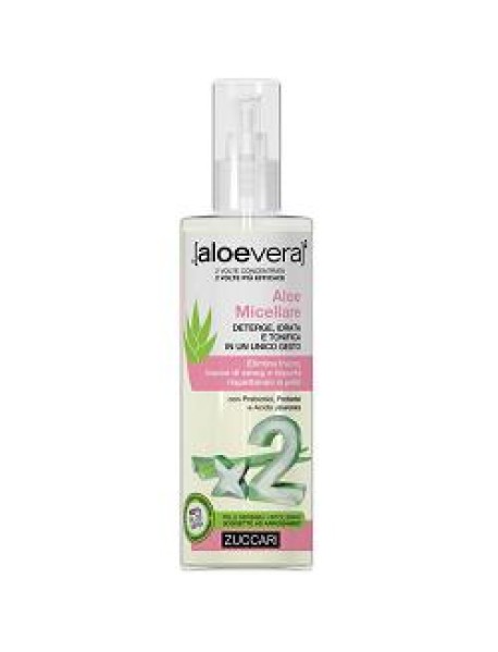 ZUCCARI ALOEVERA2 ALOE MICELLARE 200ML