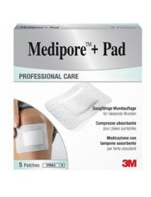 MEDIPORE +PAD MEDICAZIONE STERILE 10X10CM 5PZ