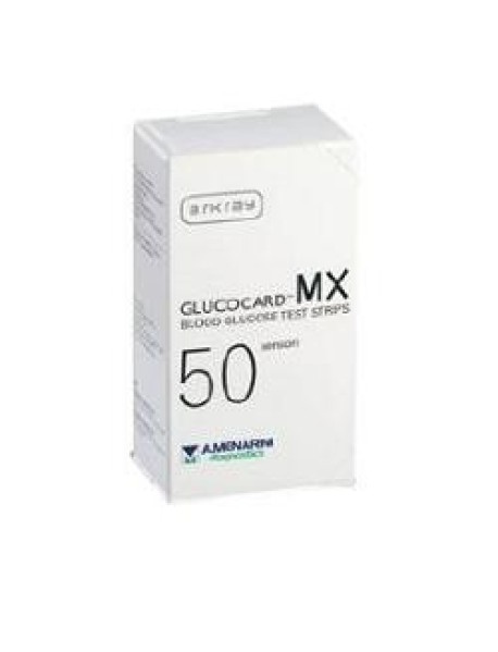 GLUCOCARD-MX BLOOD GLUCOSE 50PZ