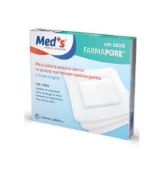 MEDS FARMAPORE MEDICAZIONE ADESIVA STERILE 7CMx5MT 5 PEZZI