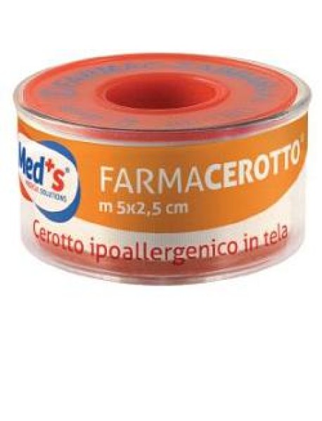 MEDS FARMACEROTTO CEROTTO IN TELA 1,25CMx5MT