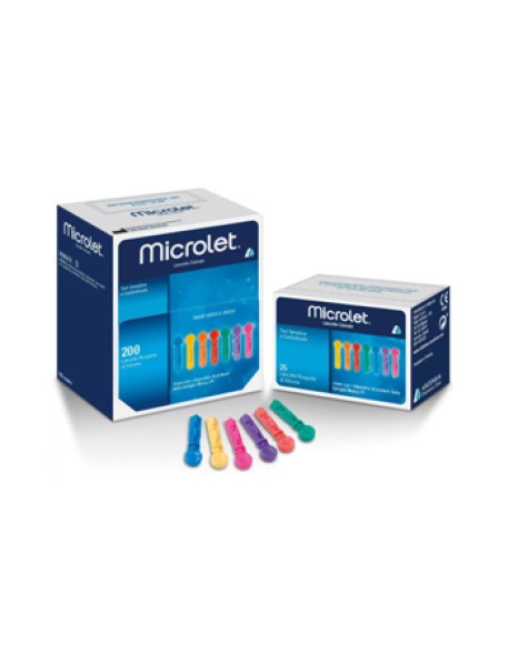 MICROLET LANCETS 25 LANCETTE