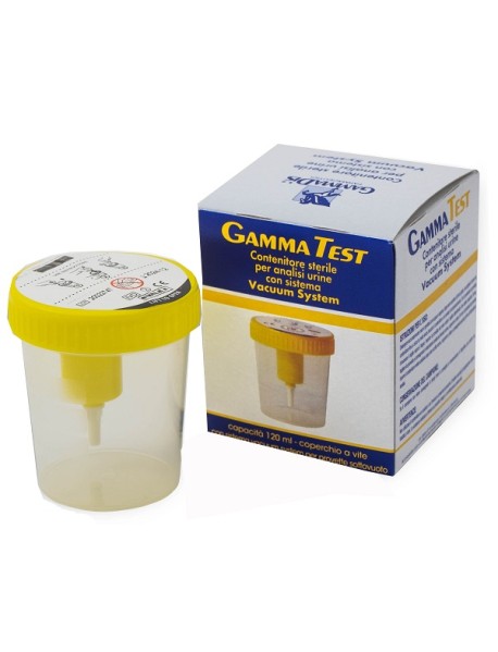 GAMMATEST CONTENITORE URINE CON TAPPO A VITE 150ML