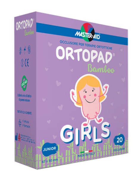 MASTER-AID ORTOPAD CEROTTO OCULARE GIRLS JUNIOR 20 CEROTTI