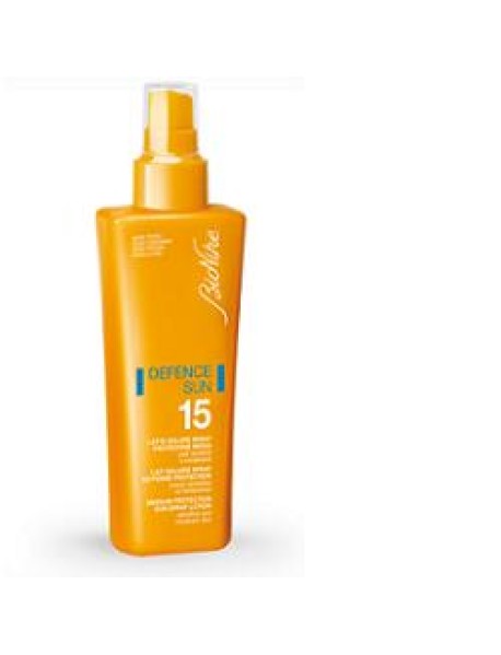 BIONIKE DEFENCE SUN LATTE SOLARE SPRAY SPF15 PROTEZIONE MEDIA 200ML