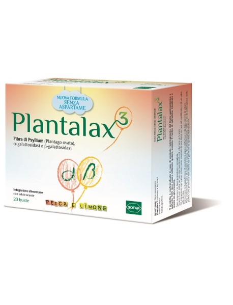 PLANTALAX 3 PESCA/LIMONE 20 BUSTE