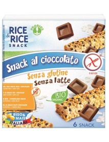 R&R SNACK DI RISO AL CIOCCOLATO 6 PEZZI