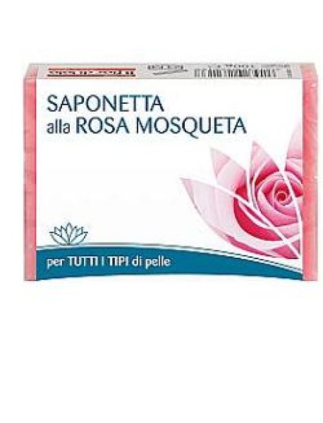 FIOR DI LOTO ROSA MOSQUETA SAPONETTA 100G 